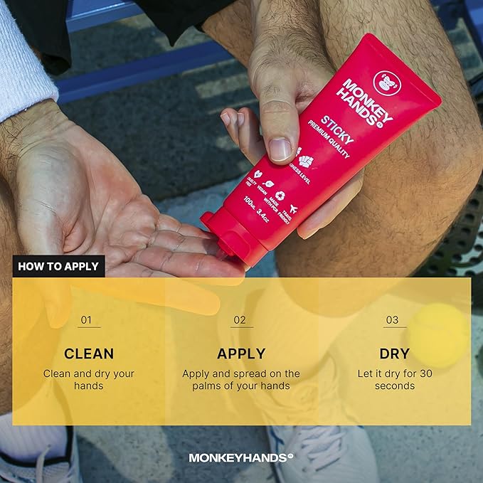 MONKEY HANDS MonkeyHands Gel Grip Pole Dance, Calisthenics, Rings, Parkour, Gymnastics, Padel, Tennis and More - High Performance - Skin Friendly, Vegan