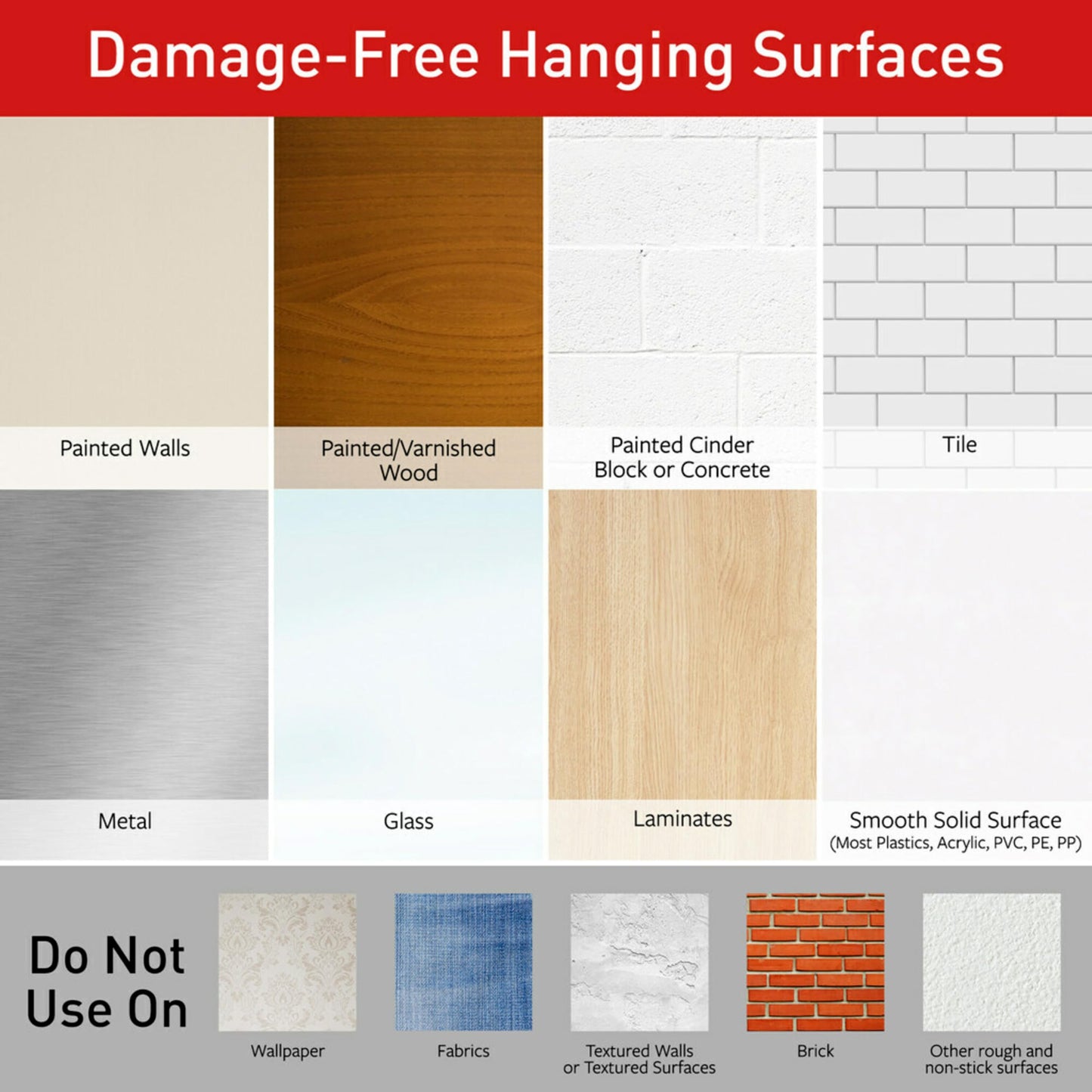 Command Spring Clips 2-Pack (16 Clips + 24 Adhesive Strips), White – Damage-Free Hanging of Photos, Notes, Lightweight Decorations, and Office Organization – No Tools Required