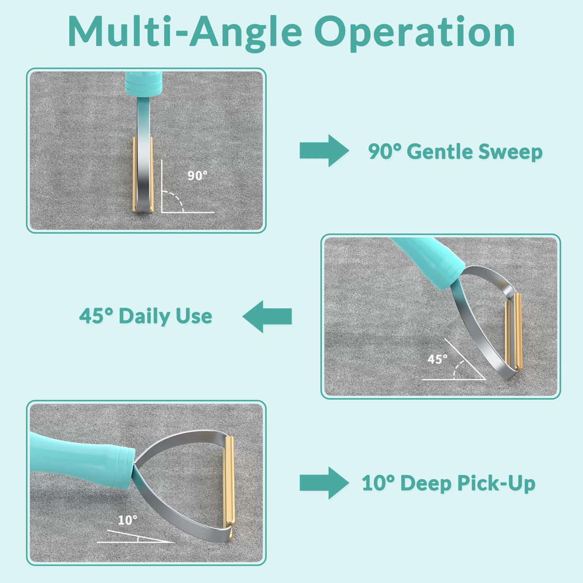 Deep Cleaner Pro Pet Hair Remover 3 (3 Count)