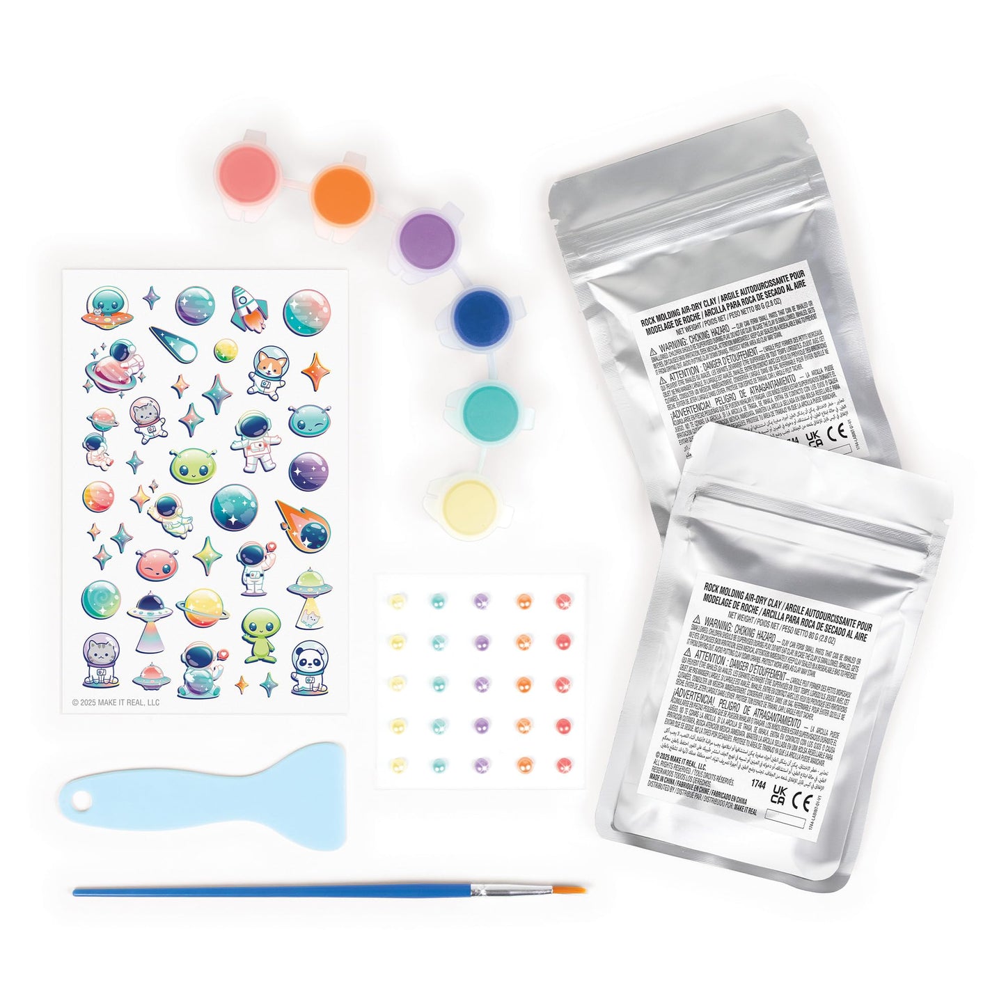 Make It Real Rock Dough Cosmic Creations Rock Molding Air-Dry Clay