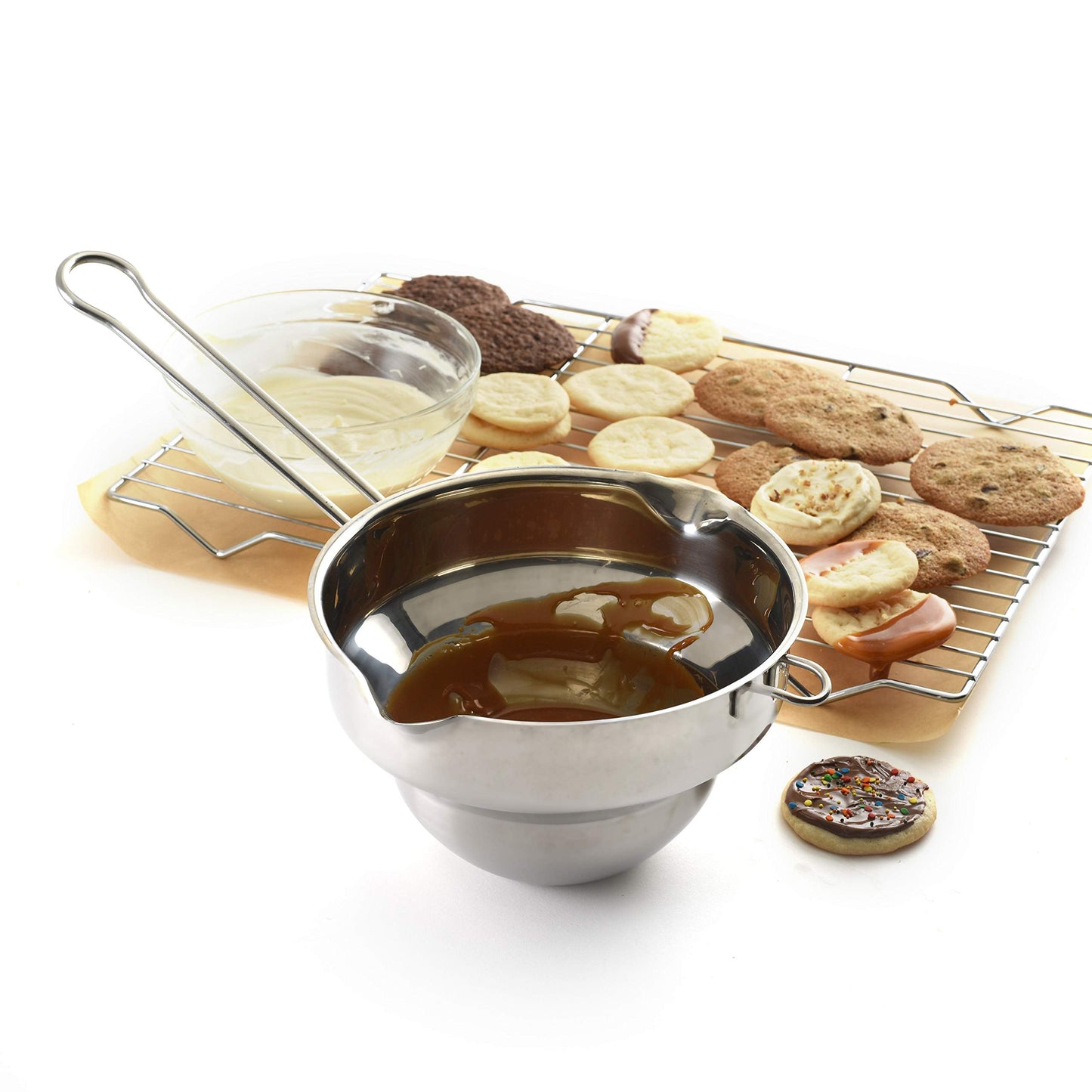 Norpro Universal Stainless Steel Double Boiler, 3 quart