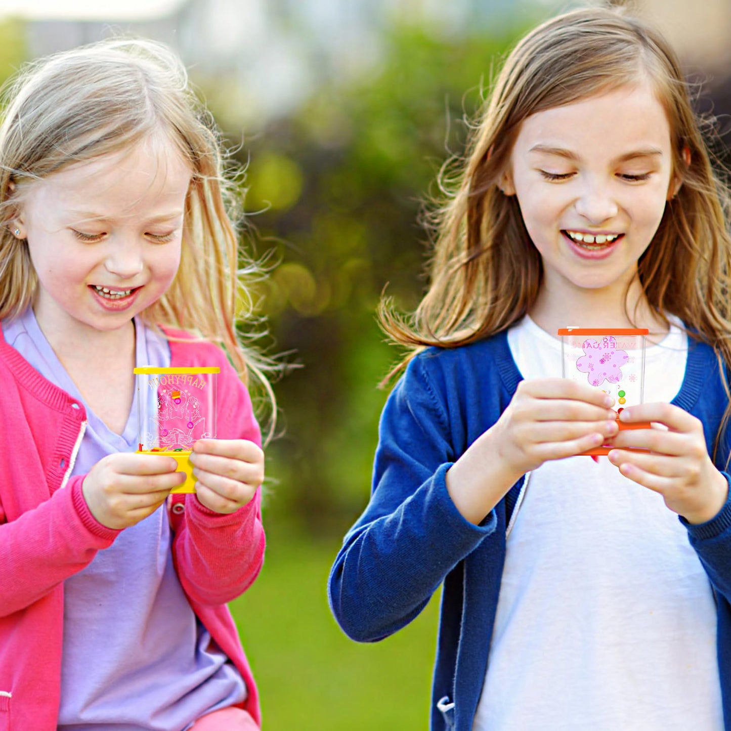 Handheld Water Toy Mini Games with Relive Your Childhood with - Nostalgic Fun in a Compact Size (8 PCS Handheld Toy Edition)