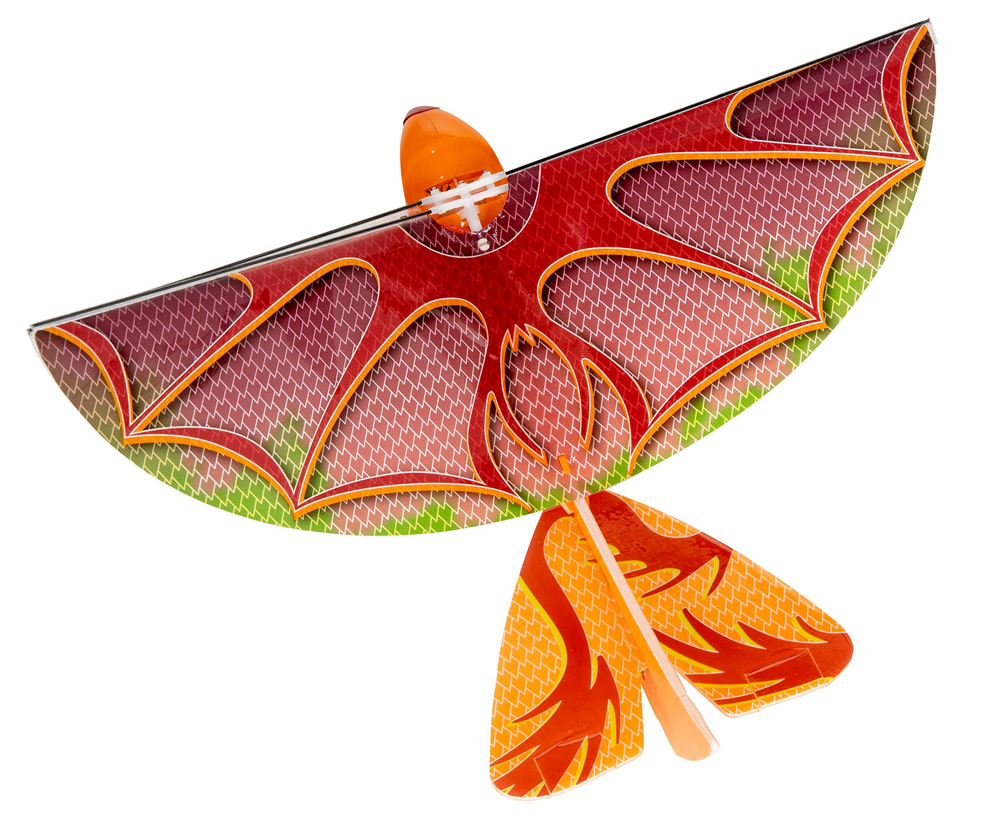 Duncan Toys Dragon Hawk Light-Up Flying Bird - Day/Night Motorized Toy with Shake Auto Start, USB Charger, 2 Flight Positions