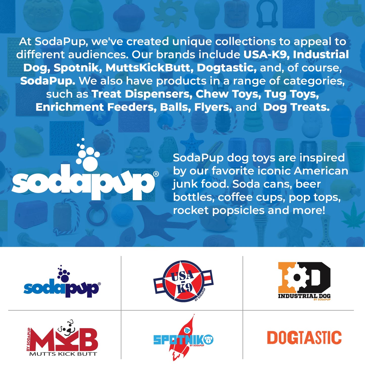 SodaPup Flower Pot – Durable Dog Treat Dispenser & Chew Toy Made in USA from Non-Toxic, Pet Safe, Food Safe Rubber Material for Mental Stimulation, Problem Chewing, Calming Nerves, & More