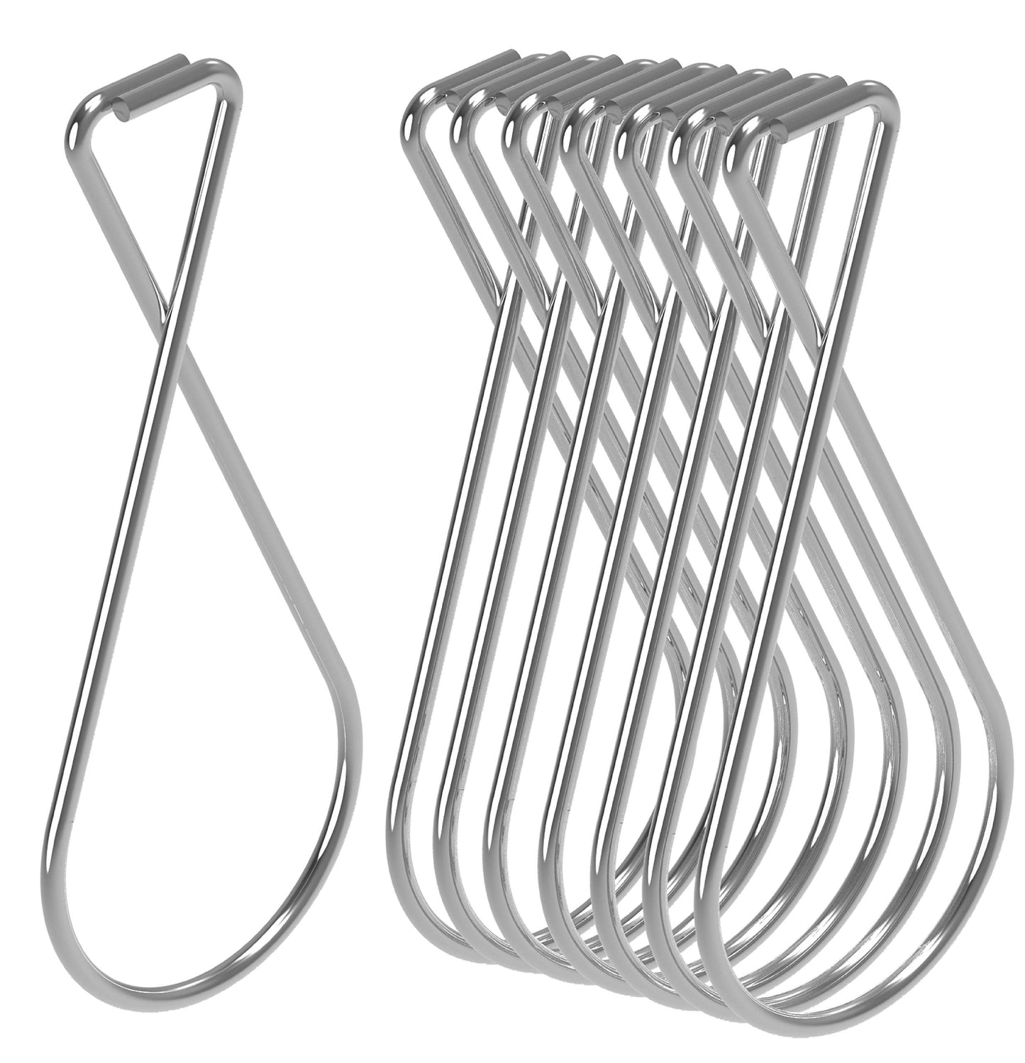NACETURE Ceiling Hook Clips- 20 Pack Drop Ceiling Hanger Hooks Hanging on Suspended Ceiling Tile, Grid Clips Heavy Duty for Light Plant Office Home Stores Classroom and Wedding Decorations