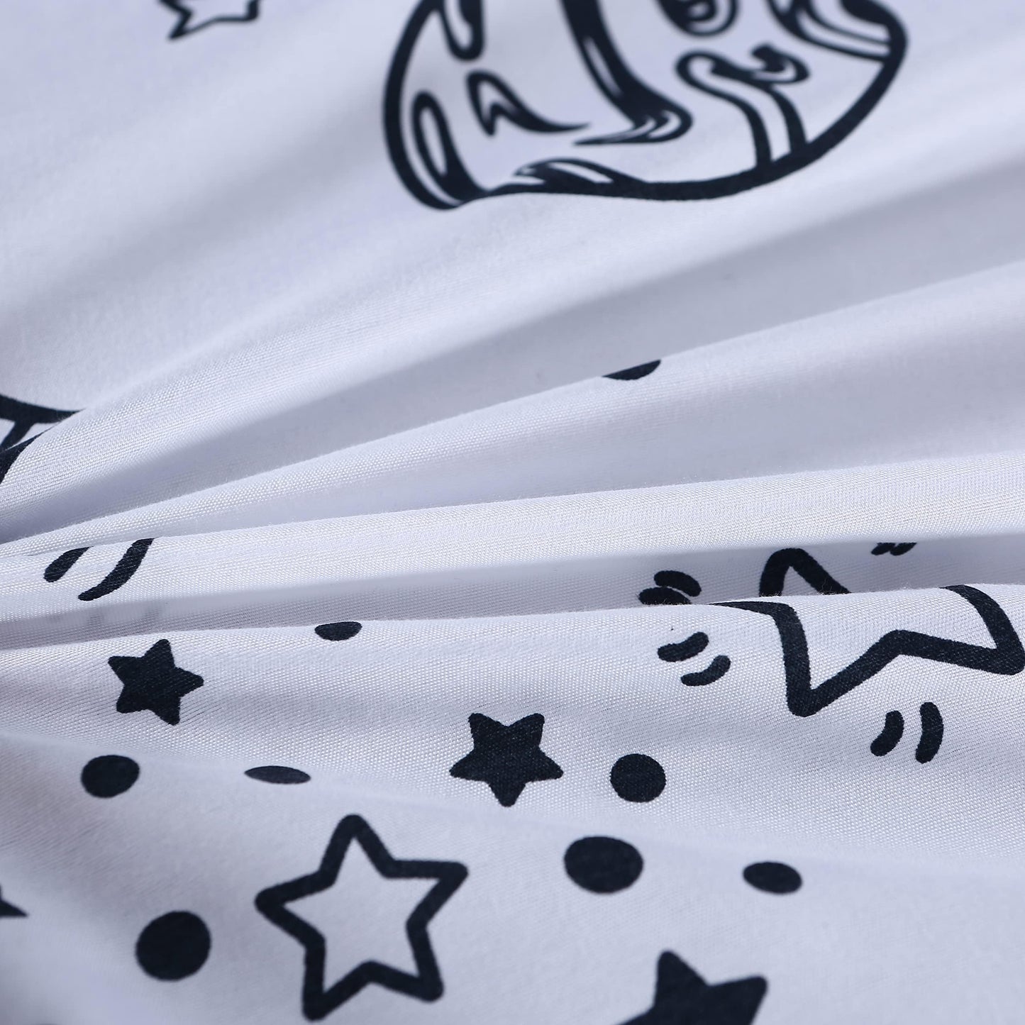 MAG 3 Pcs Space Sheets Twin,White Based Galaxy Planets Sheet Set,Super Soft Microfiber,for Kids Teens Boys Girls and Space Galaxy Lovers with 1 Fitted Sheet 14'' Deep Pocket and 2 Pillowcases.