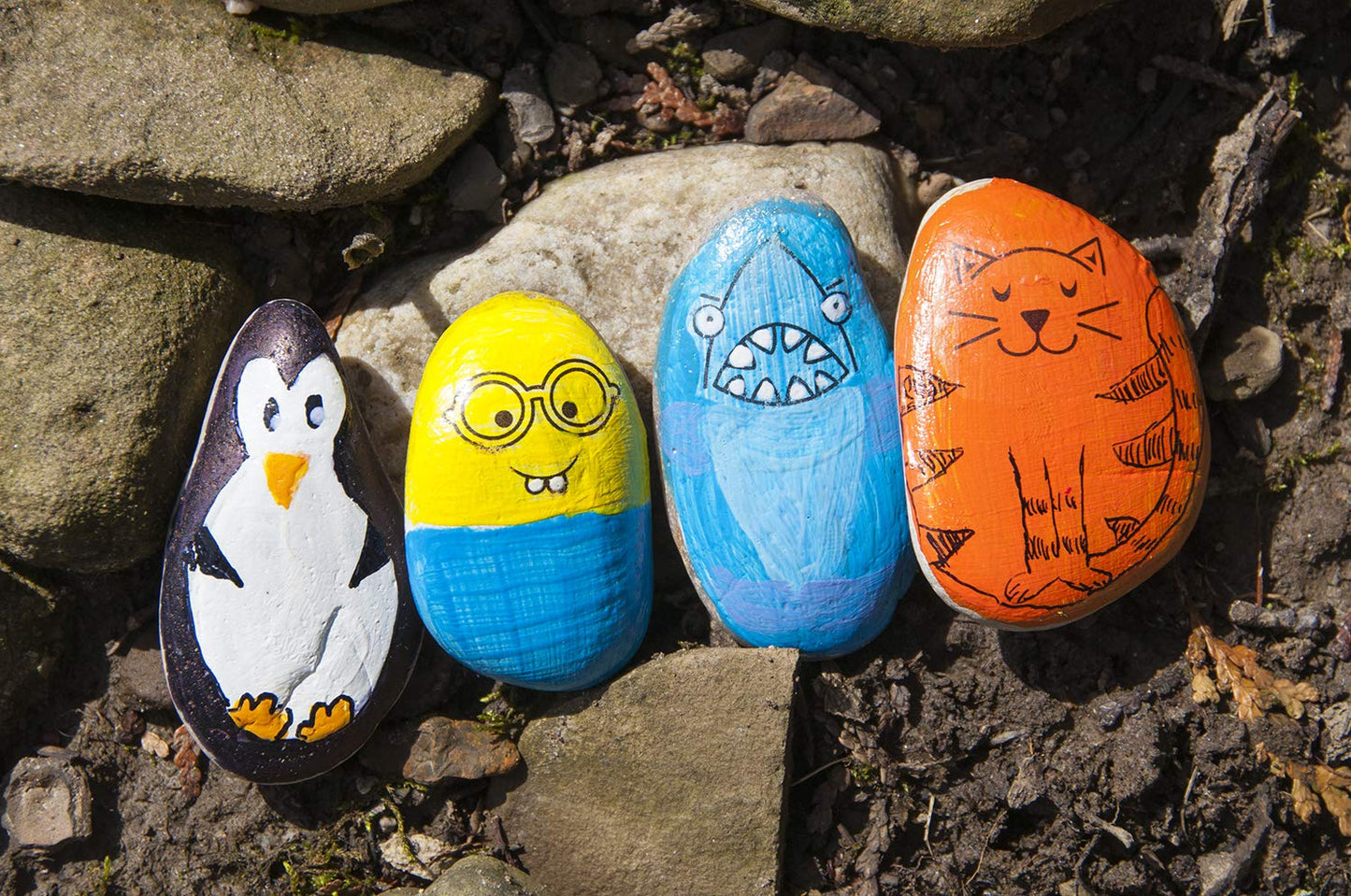 Creativity for Kids Rock Painting Kit - Hide and Seek Rock Kit, Arts and Crafts for Kids, Gifts for Kids (Ages 6+)