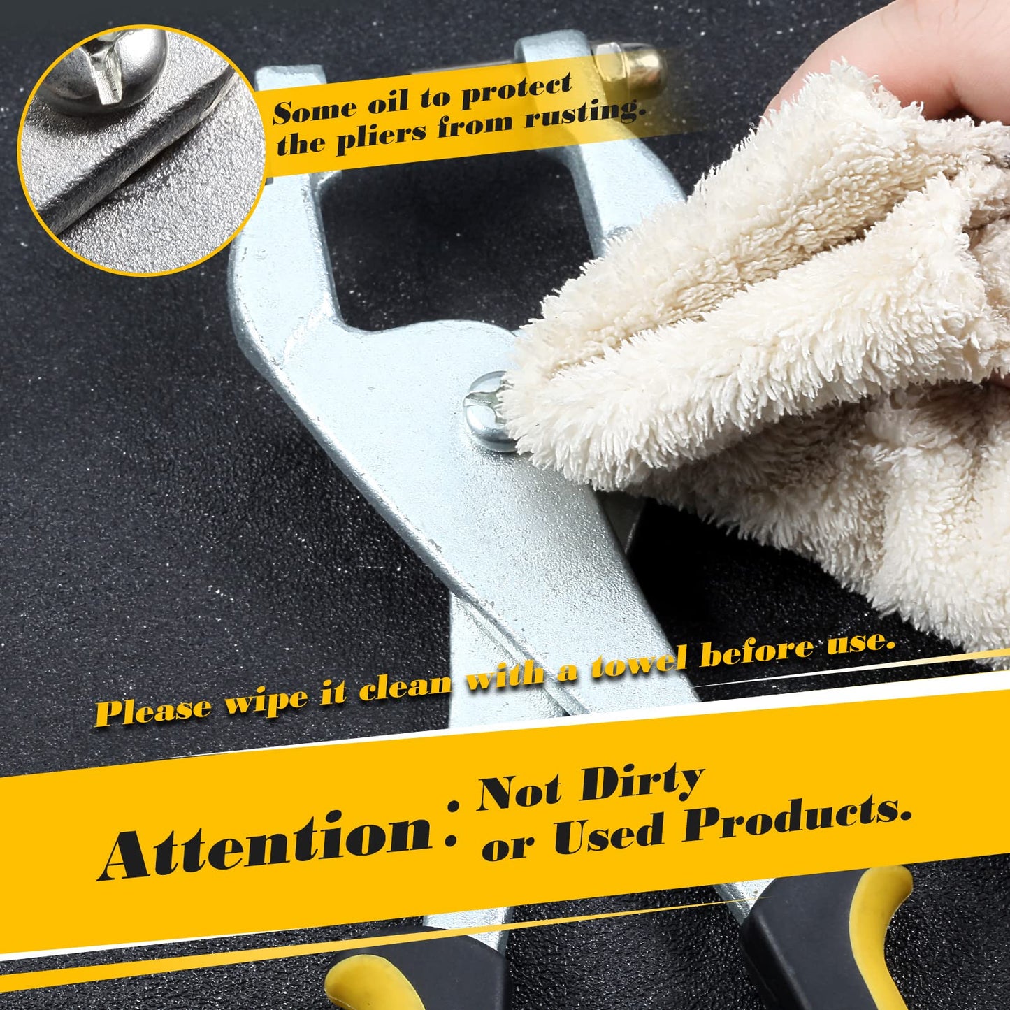 SPEEDWOX 10 Inch Ceiling Grid Punch Pliers - 3.24mm Grid Hole Punch for Rivets - Multifunctional Puncher for Thin Metal Sheet Decoration