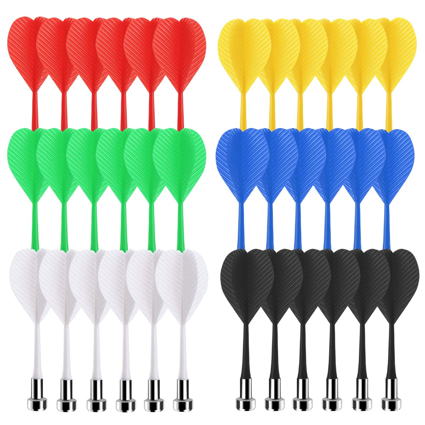Accmor 36pcs Magnetic Darts, Magnetic Darts Replacement for Magnetic Dartboard