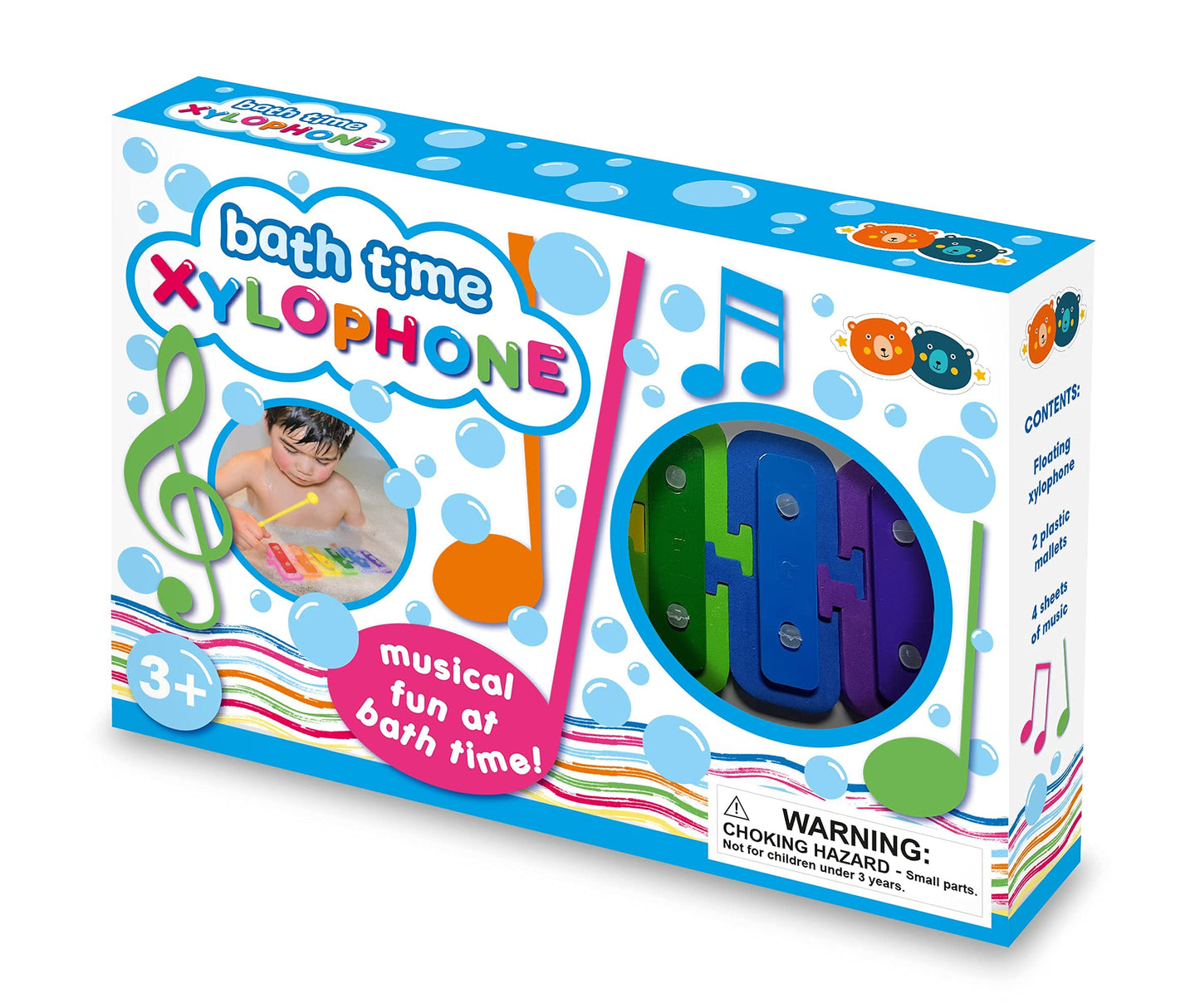 Buddy & Barney - Bath Time Toy Xylophone Musical Instrument for Bathtub