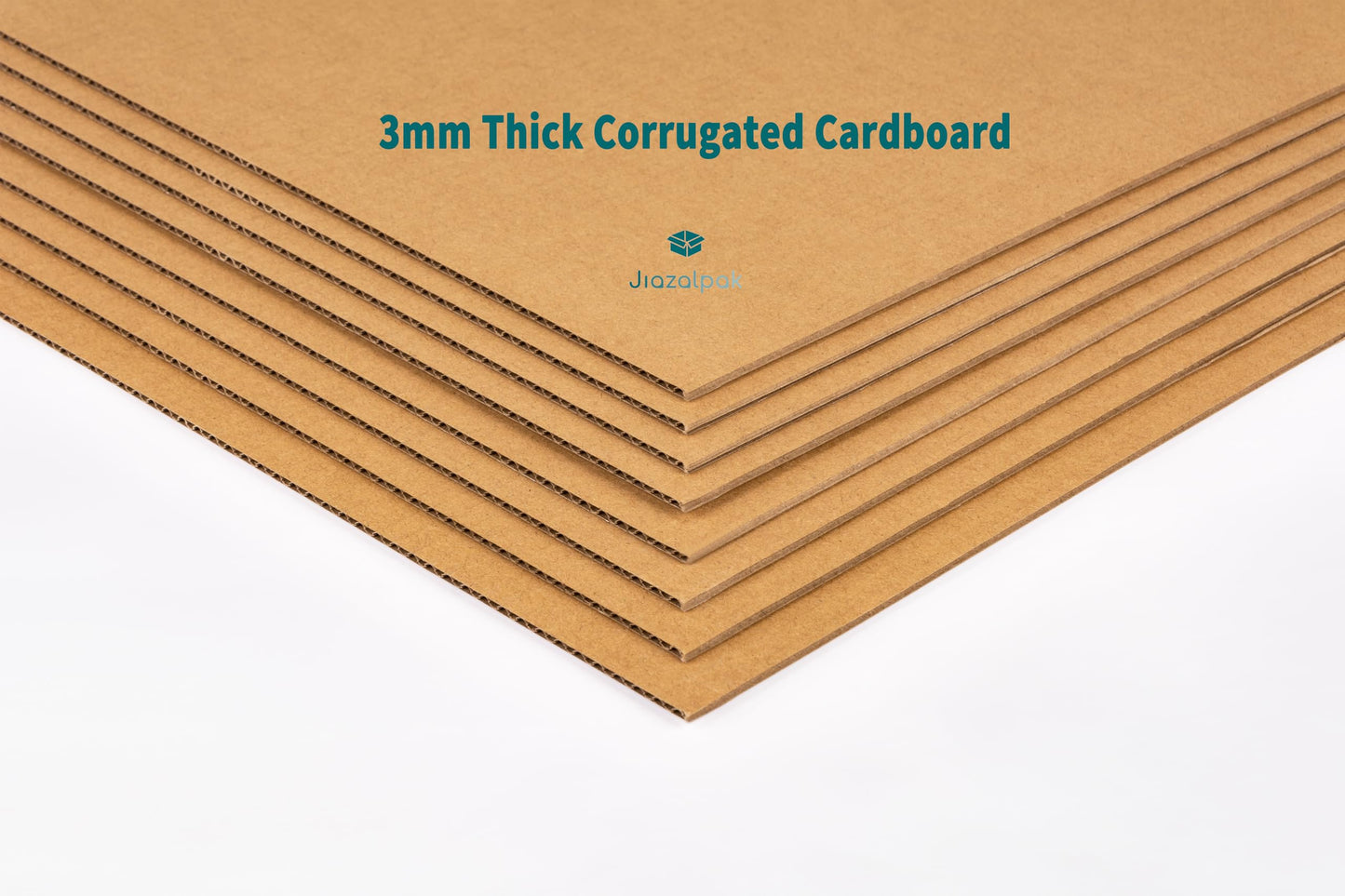 Jiazalpak 9x6x1 Inch Shipping Boxes, Brown Corrugated Cardboard, Multi-Depth DVD Mailer Boxes with Fragile Stickers, 25 Pack