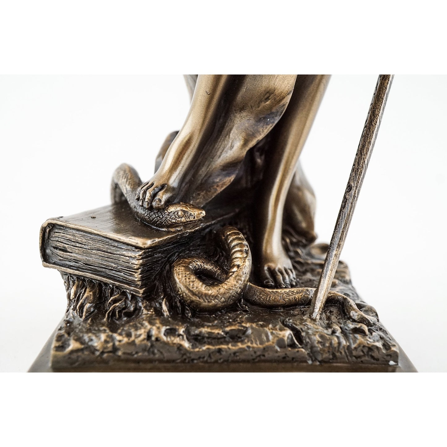 Top Collection Bronze Finish Lady Justice 12.5 Inch Statue Sculpture