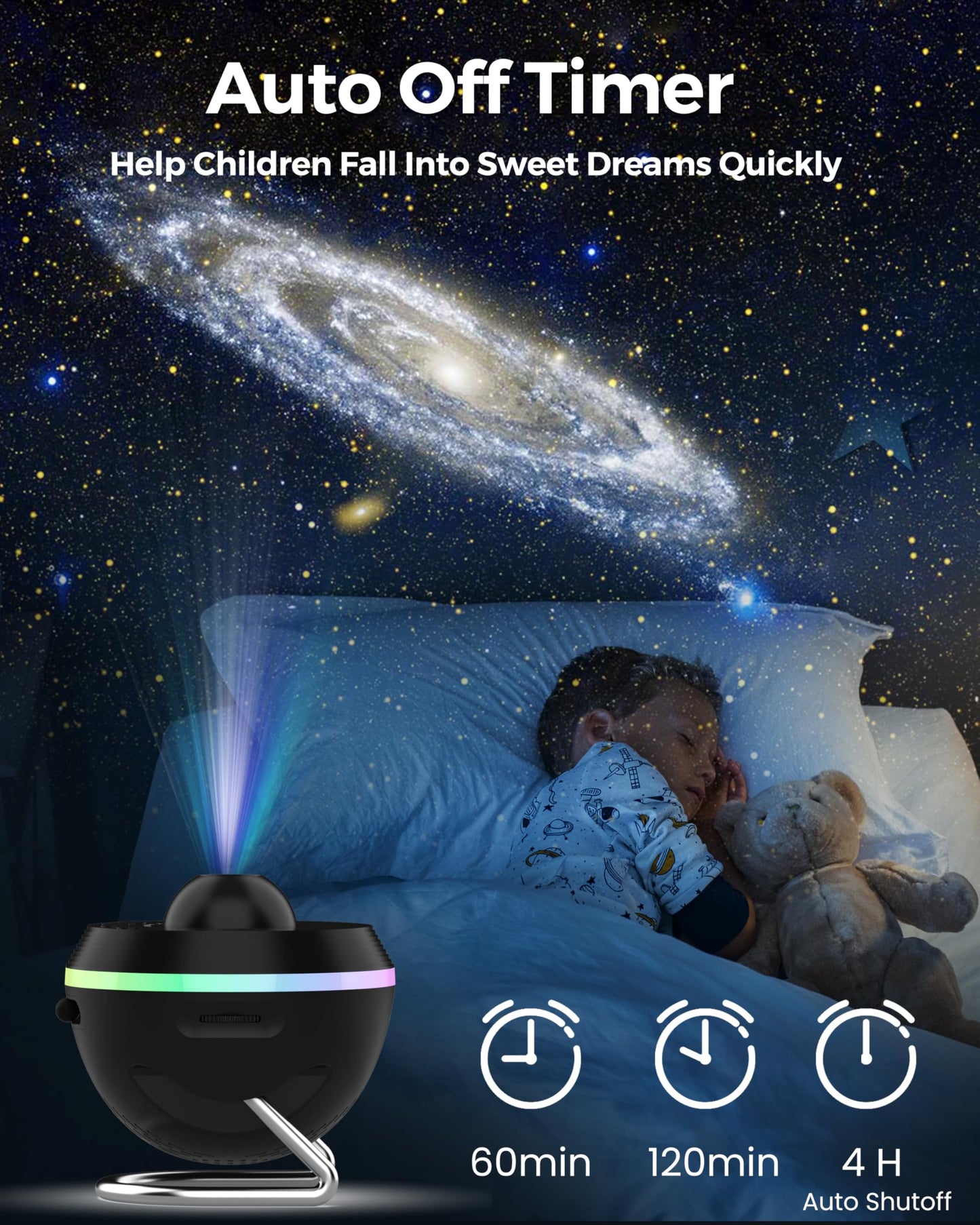 Galaxy Projector for Bedroom, 13 in 1 Home Planetarium Star Constellation Projector with Meteor Moon Milky Way, Space Ceiling Starry Sky Night Light Projector for Kid Adult Christmas Gift