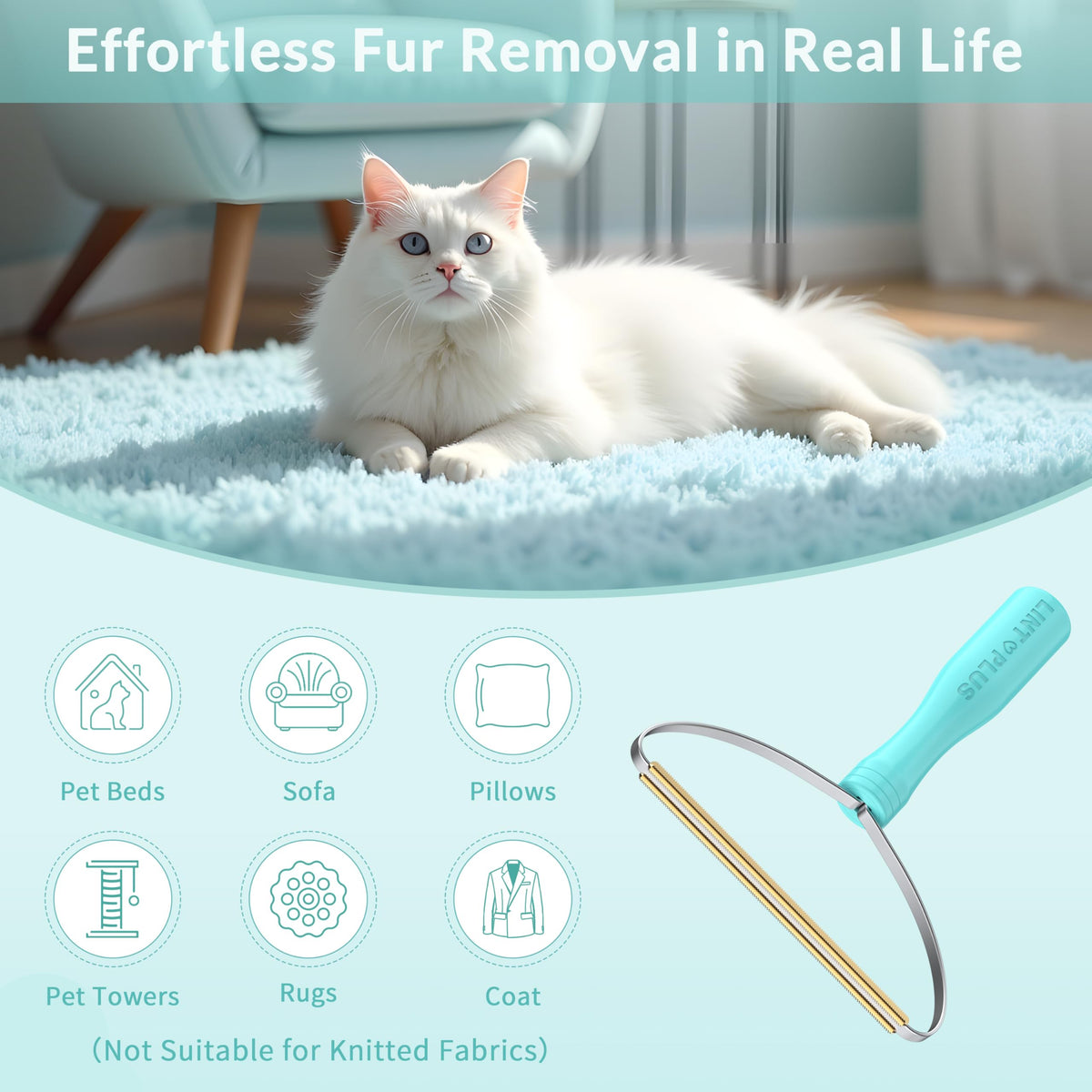 Deep Cleaner Pro Pet Hair Remover 5 (5 Count)