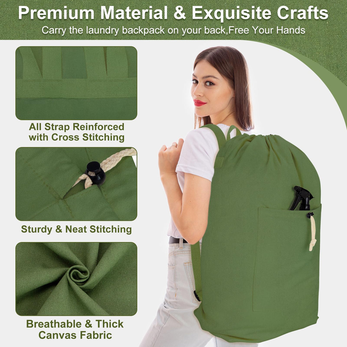 Laundry Bag Backpack