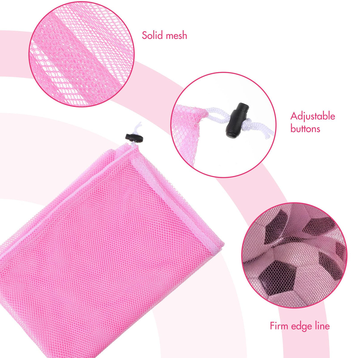 30 Pack Large Mesh Laundry Bags (30 Count)