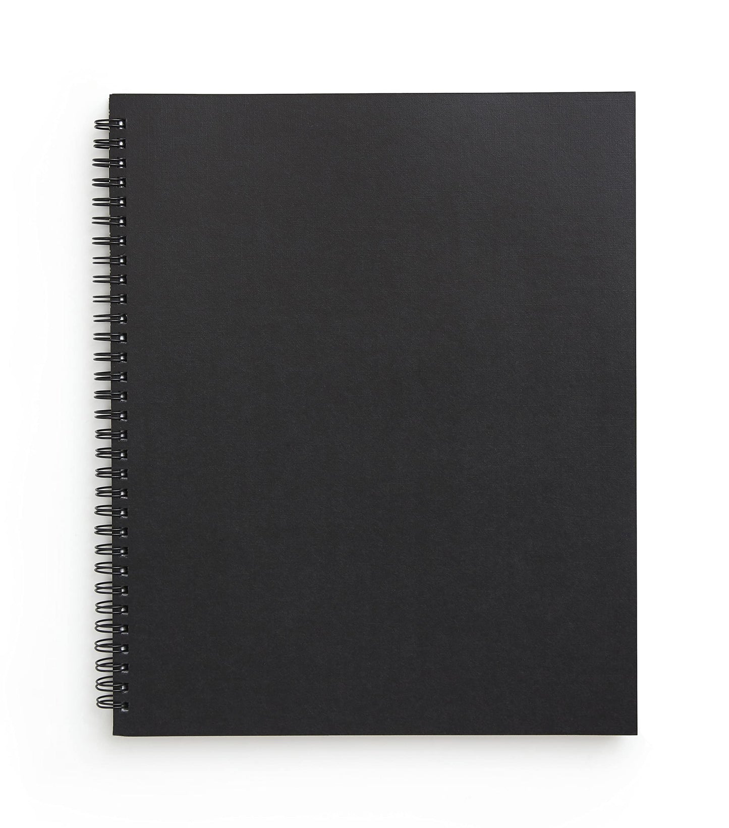 TRU RED Large Soft Cover Meeting Notebook, Black