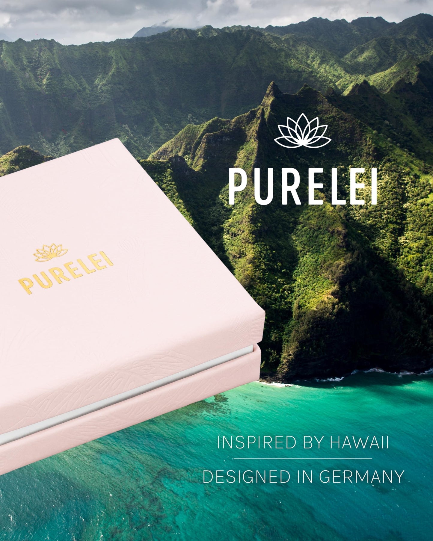 Purelei® Sun Necklace: Waterproof & Adjustable, Chain with sun pendant, 20 to 22 inch adjustable length, 18K Gold plated stainless steel - silver