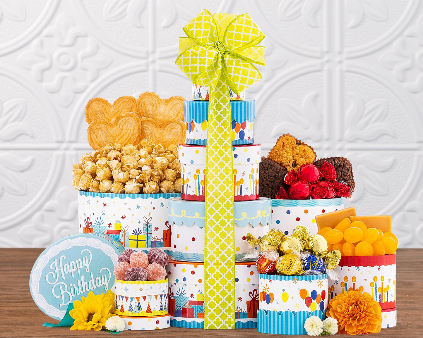 Wine Country Gift Baskets a Wish Birthday Gift Tower