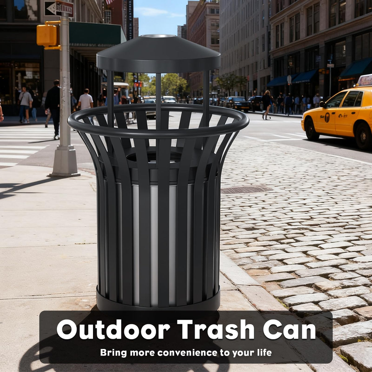 Outdoor Trash Can Commercial