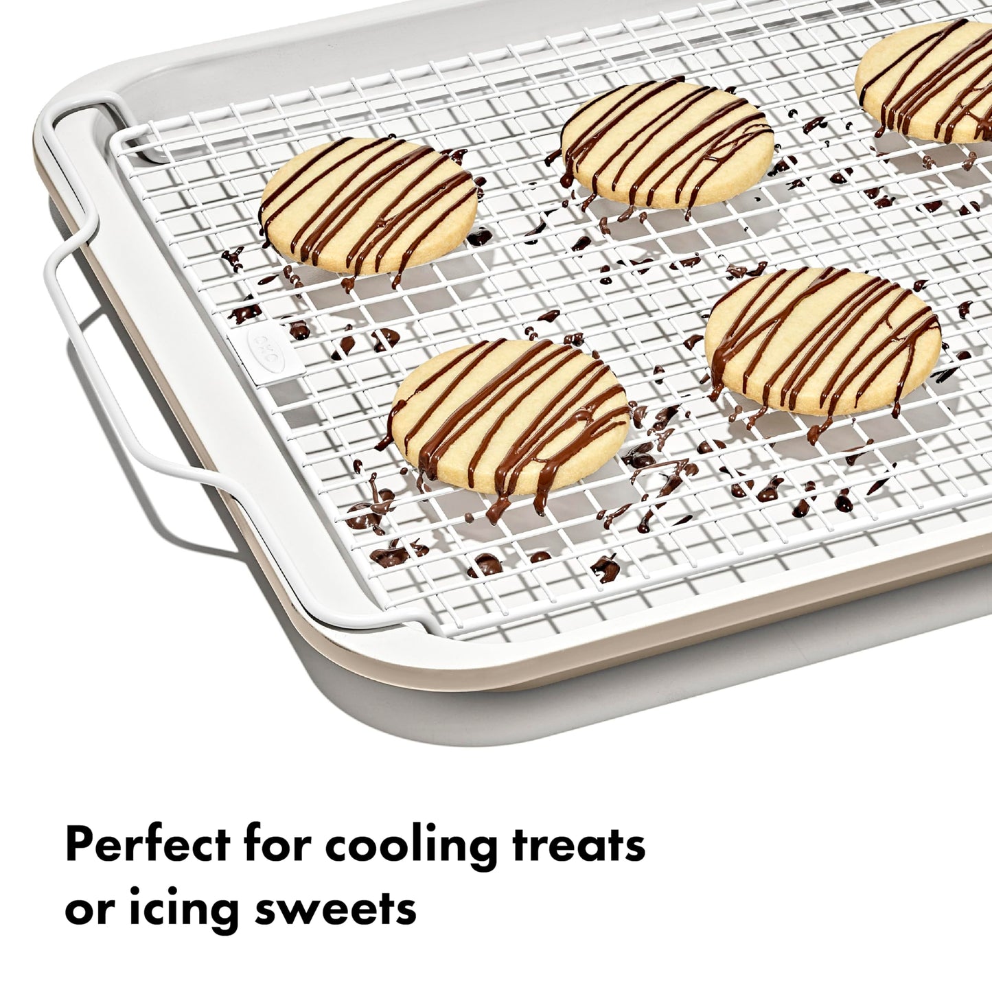 OXO Good Grips Non-Stick Pro Ceramic Coated Cooling and Baking Rack, Cooling Rack