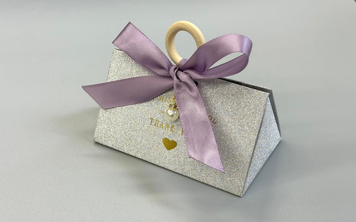 ZJSXINDI 15 Pcs Favor Boxes Gift Wrap Boxes Silver Flash Gift Box 5"x 3" For Party Favor, Weddings, Bridal Showers, Bridesmaids... Gift Wrap Boxes Bulk for Crafting (Purple)