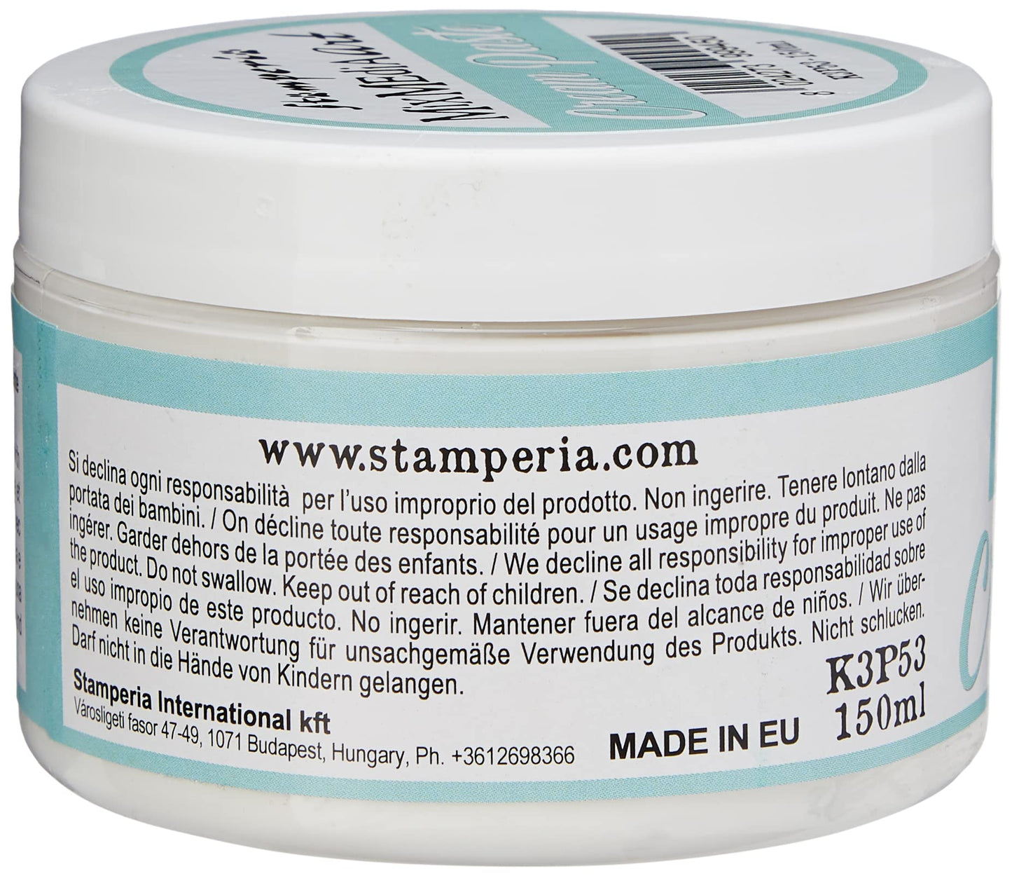 STAMPERIA INTERNATIONAL, KFT SCULPTURE PASTE, us:one size