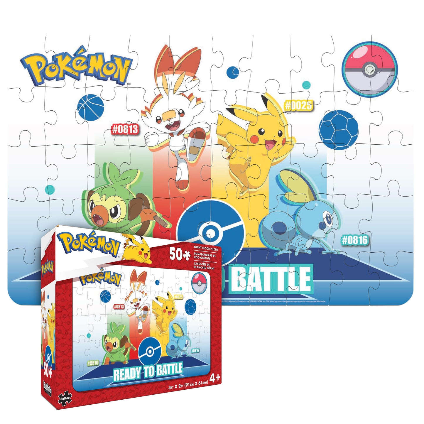 As a Template can we use This: Buffalo Games - 50 piece Giant Floor Puzzle - Pokemon (Input License) - Educational Puzzles for Kids Ages 4 and up - Large Pieces - 2 feet x 3 feet