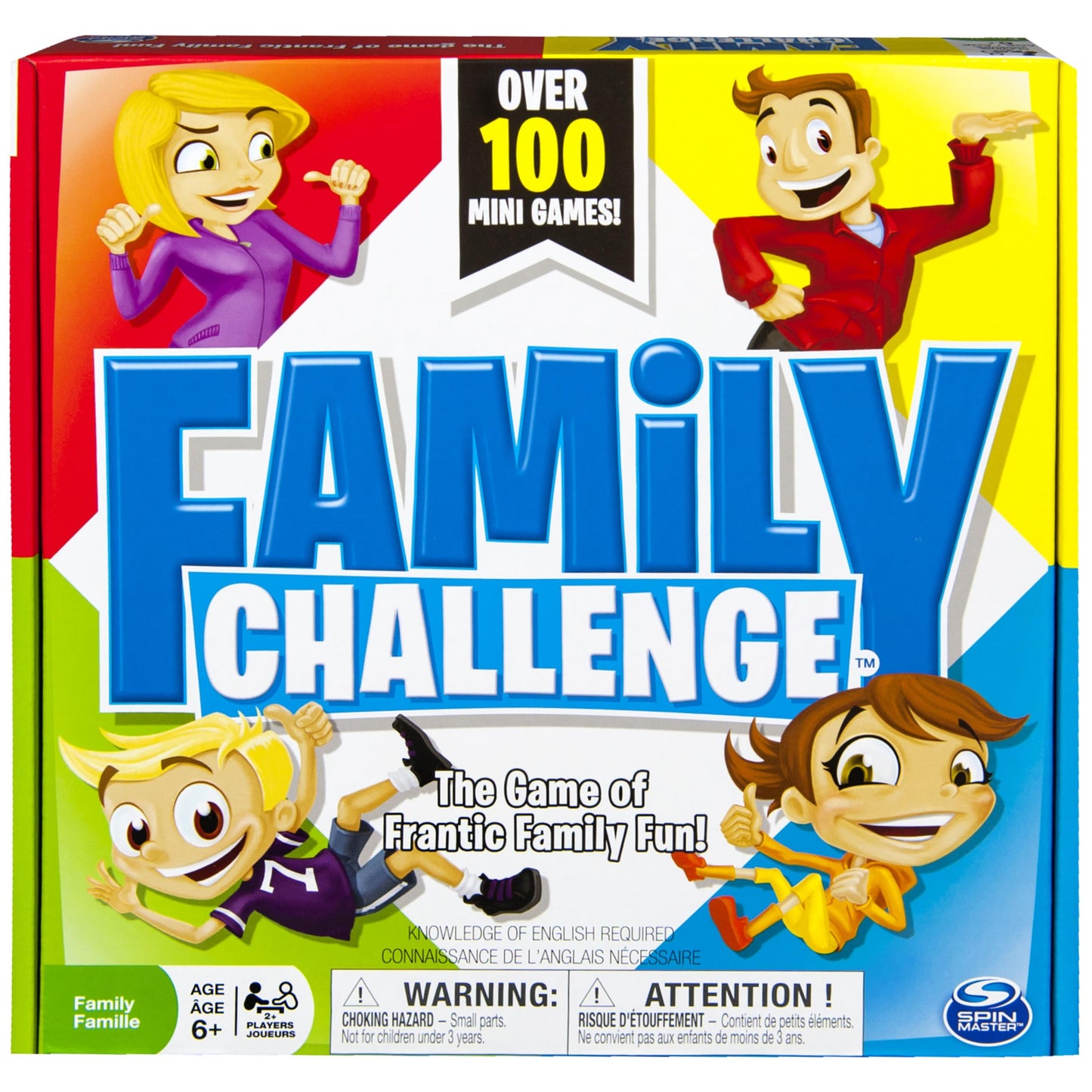 Beat The Parents Family Challenge Board Game