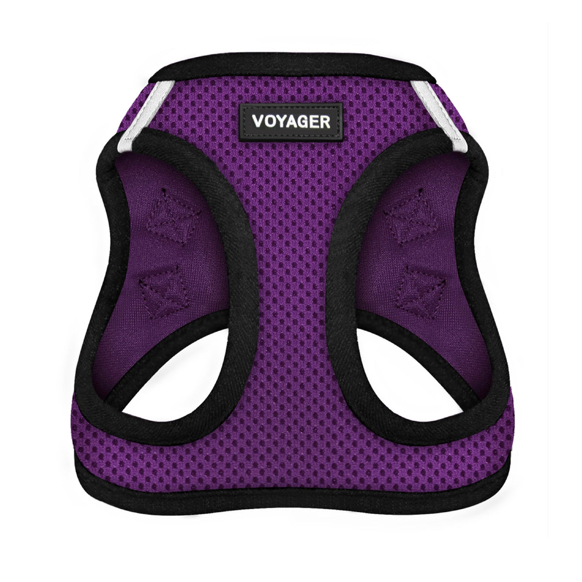 Voyager Step-in Air Dog Vest Harness - Orange/Black Trim, X-Small