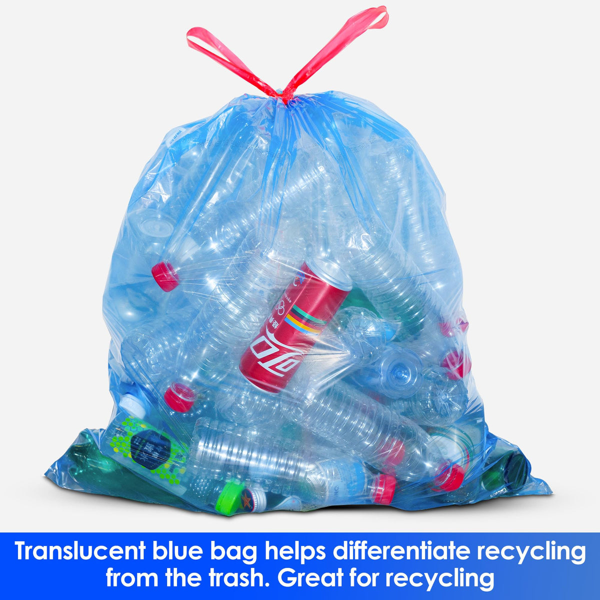 30 Gallon Recycling Trash Bags (120 Count)