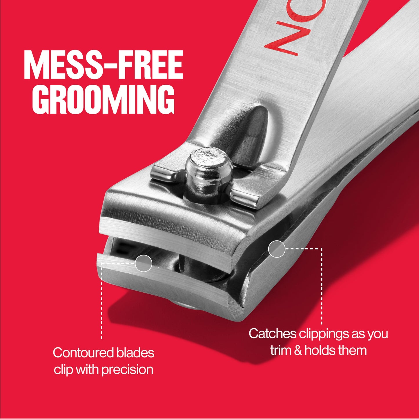 Revlon Catch-All Nail Clipper, 1 Count (Pack of 2)