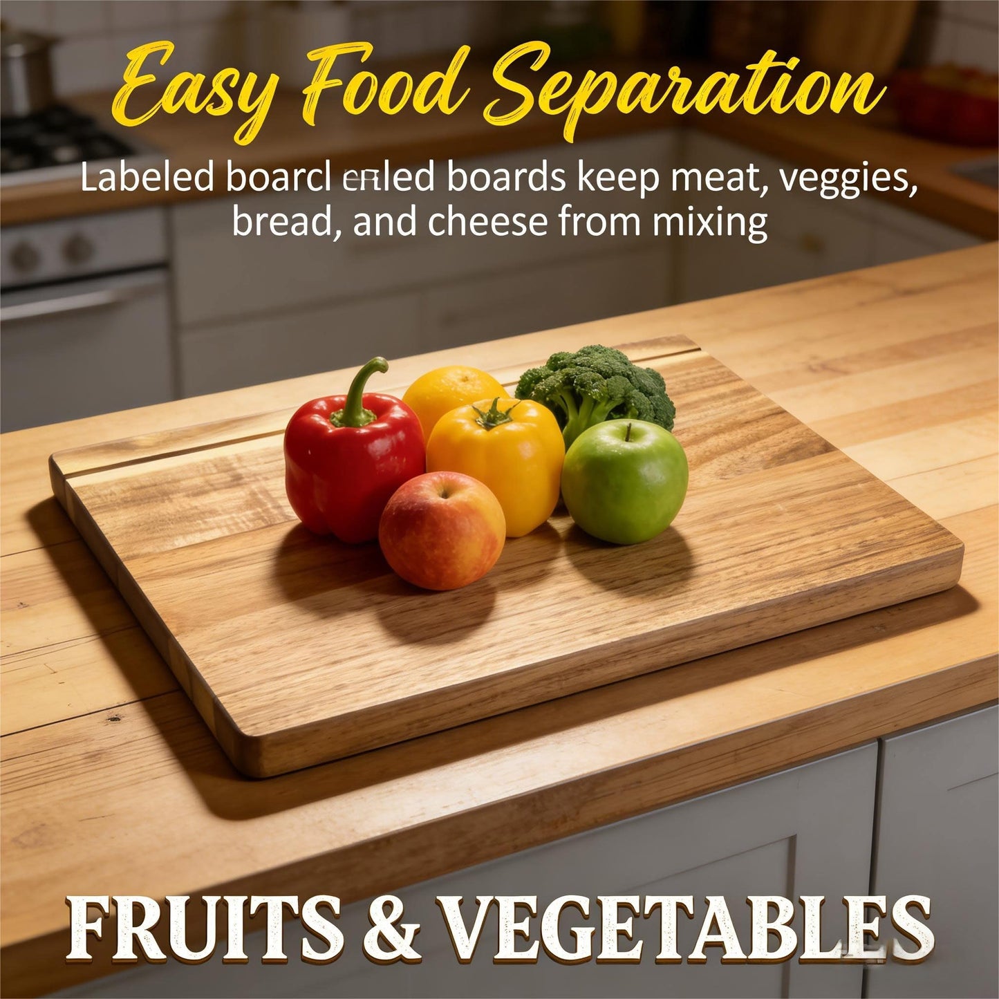 Book Cutting Board Set Of 3 With Wooden Stand,For Kitchen Counter Decor Cheese Bread Meat Vegetable Prep,Unique Housewarming Gift For Book Lovers