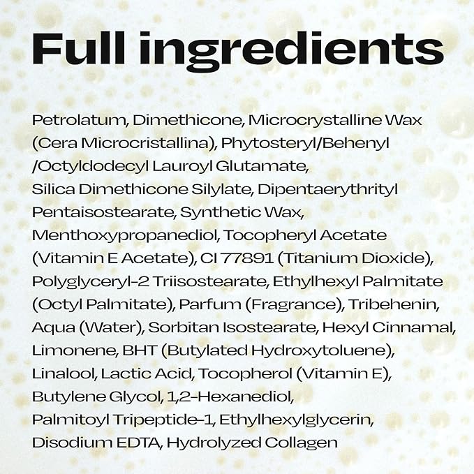 Lip Potion Steaming Milk Balm – Korean Lip Butter Balm & Overnight Sleeping Mask for Flaky, Dry Lips – Weightless Hydration with Peptides & Collagen – 6g