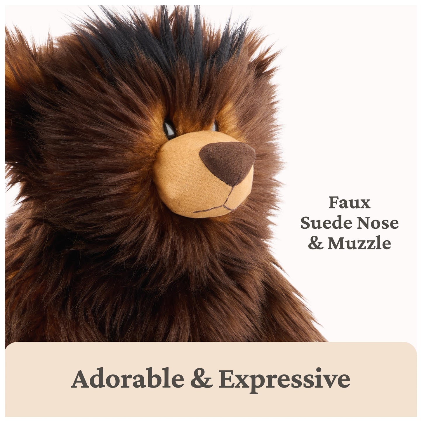 GUND BOE Classic Teddy Bear, Premium Bear Stuffed Animal, Plush Toy for Ages 0 and Up, Brown, 12”