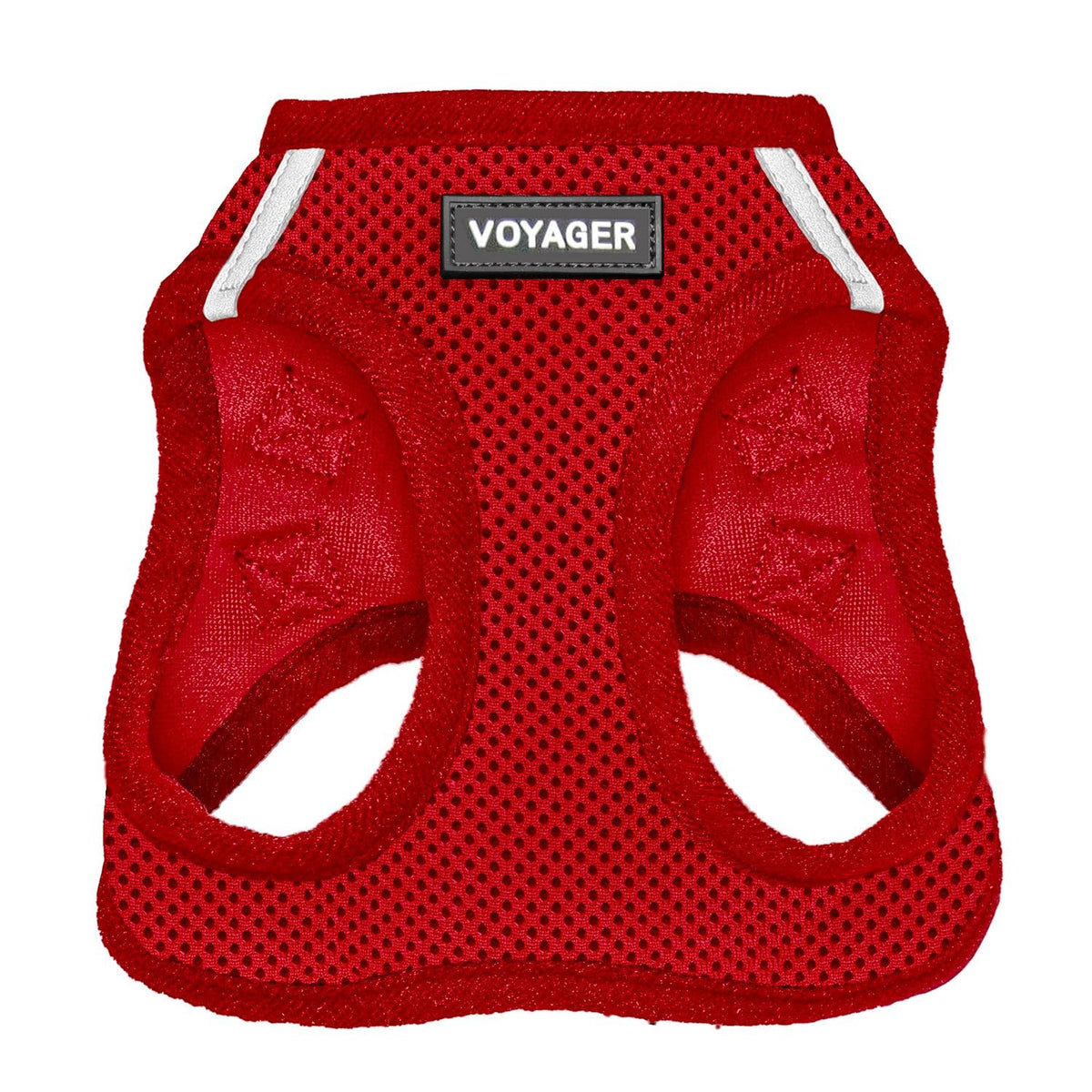 Voyager Step-in Air Dog Vest Harness - Orange/Black Trim, Large