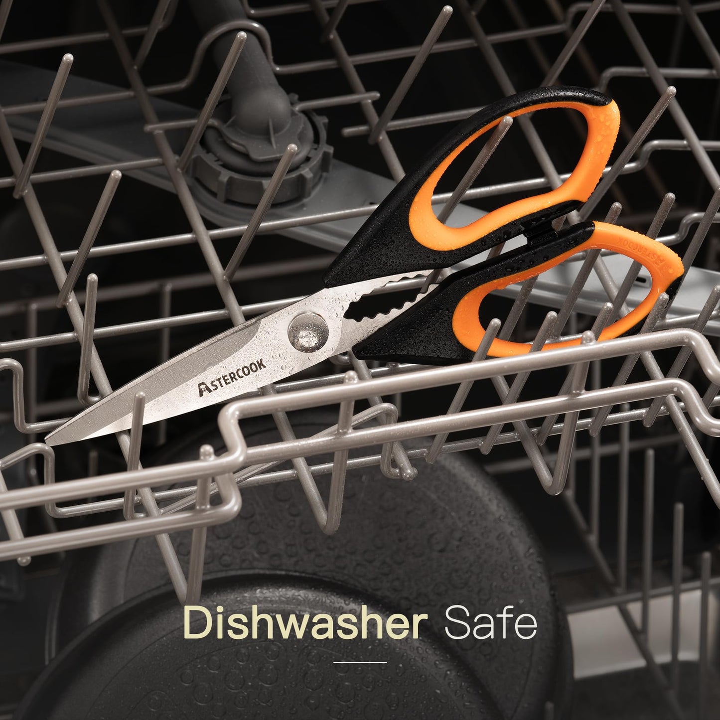 Astercook Kitchen Scissors All Purpose Heavy Duty,3 Pack Kitchen Shears Set,Stainless Steel Kitchen Gadgets for Cutting Food,Poultry,Meat,Vegetable,Herb Dishwasher Safe Utility Tools Home Gift