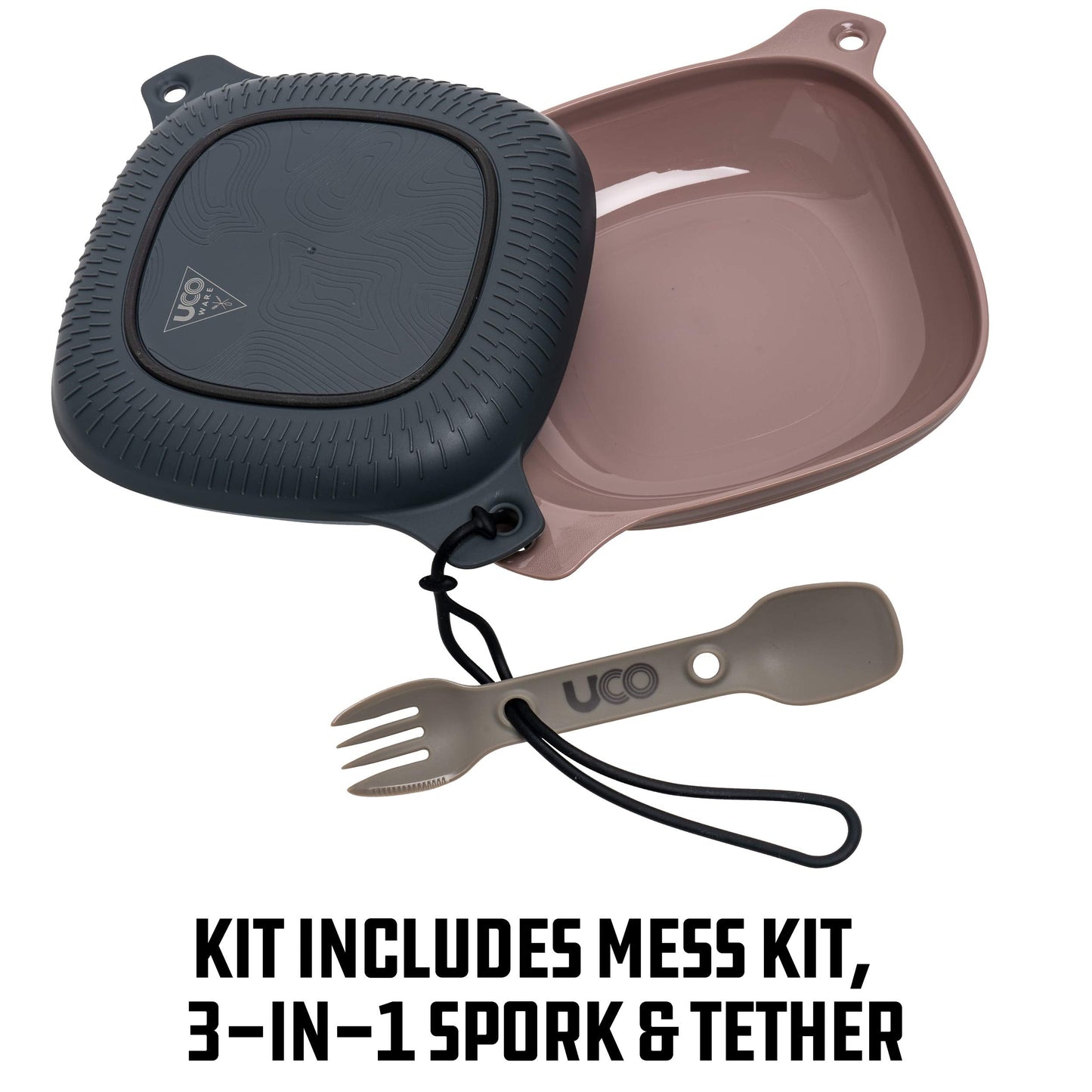 UCO Camping Mess Kit, 4-Piece