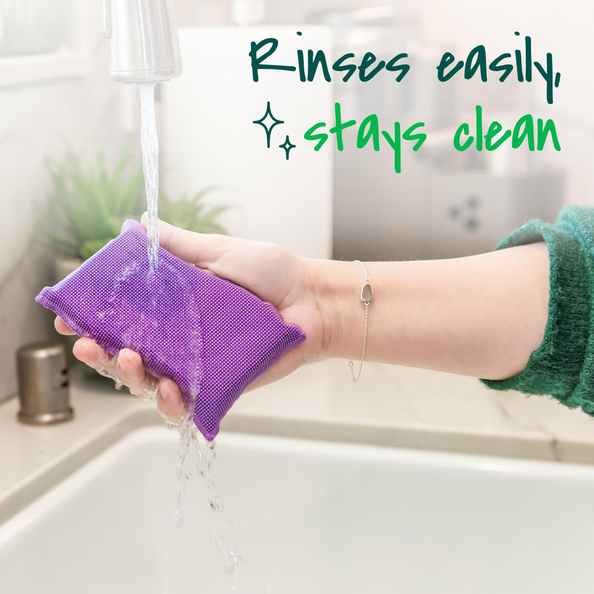 Scotch Brite Stay Clean Scrubber Pads (12 Count)