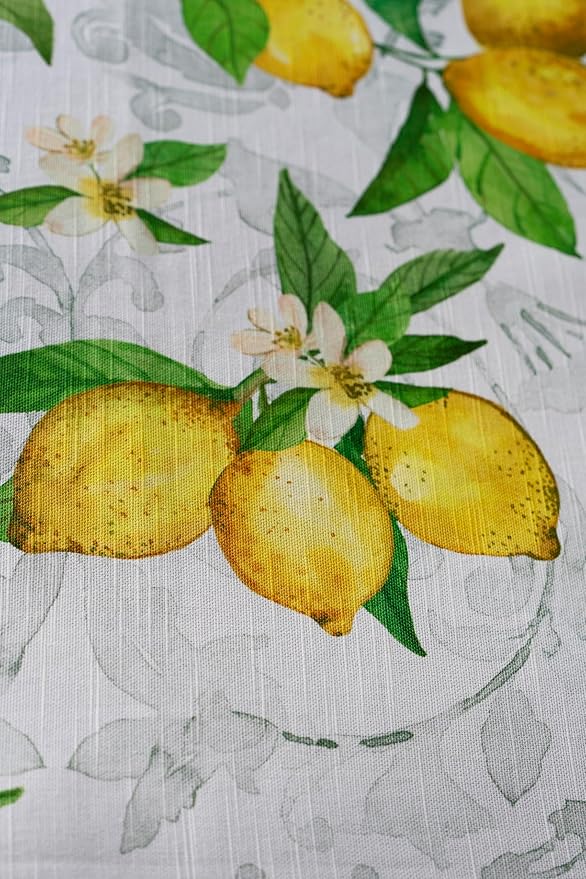 Maison d' Hermine Table Cloth Rectangle Table 100% Cotton 60 x 108 Inches Tablecloth Reusable Decorative for Dining Room Farmhouse Home Valentines Day Decorations Spring Summer - Cedrat