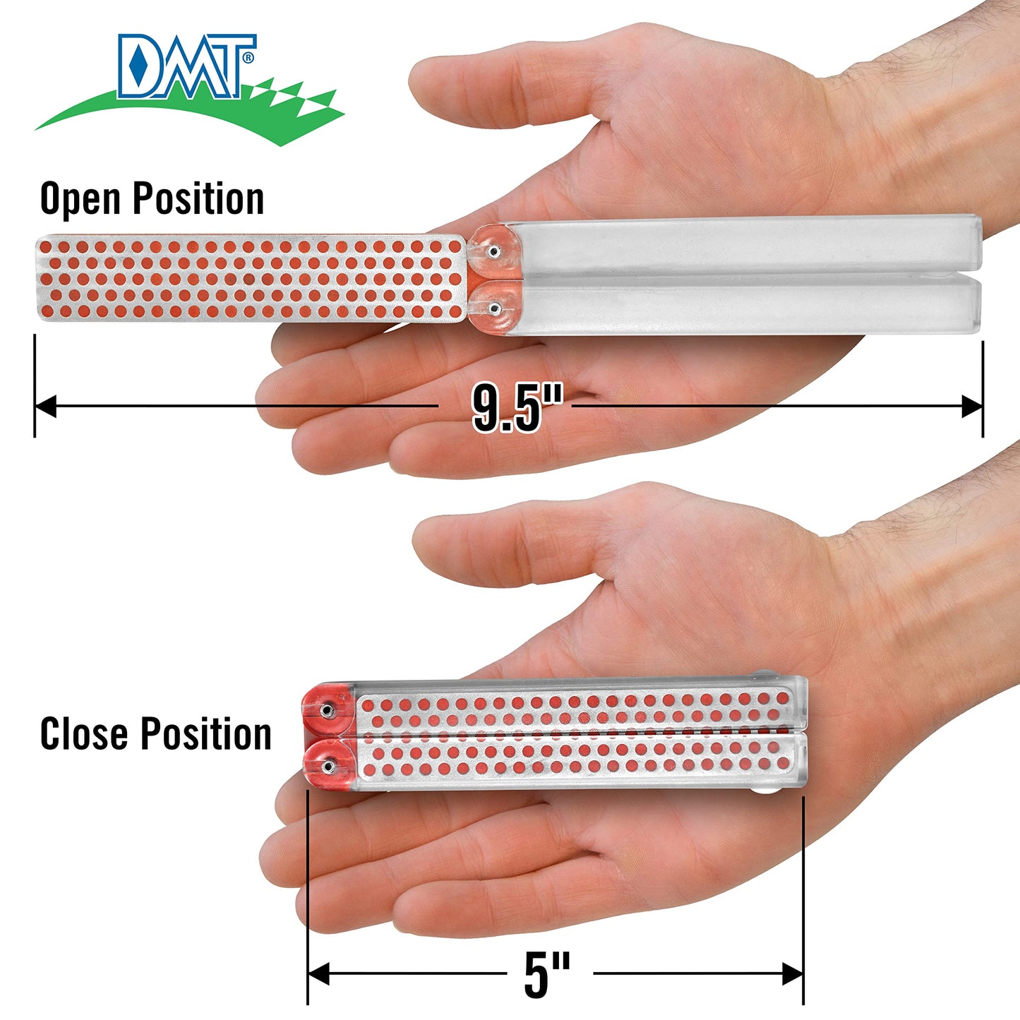 DMT (Diamond Machining Technology) Double Sided Diafold Sharpener - Fine