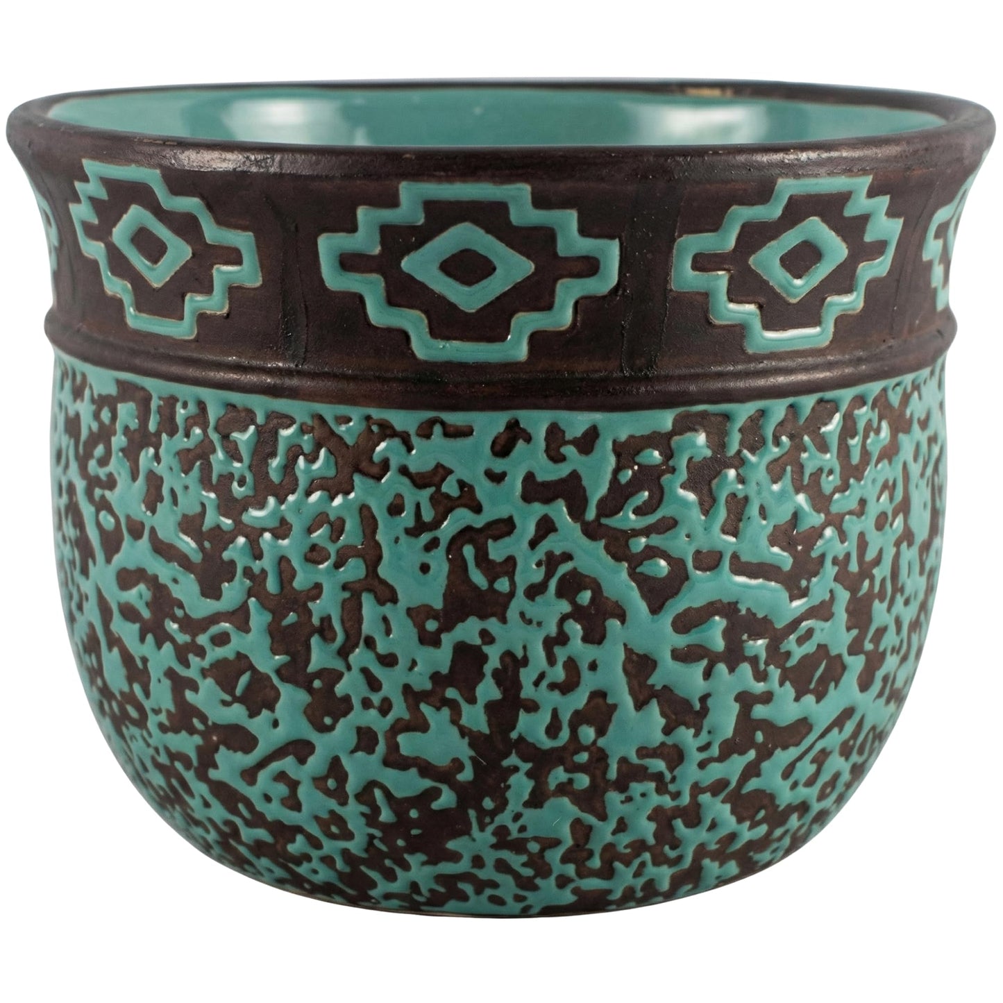 Blue Sky Ceramic Southerwest 6.5" Planter