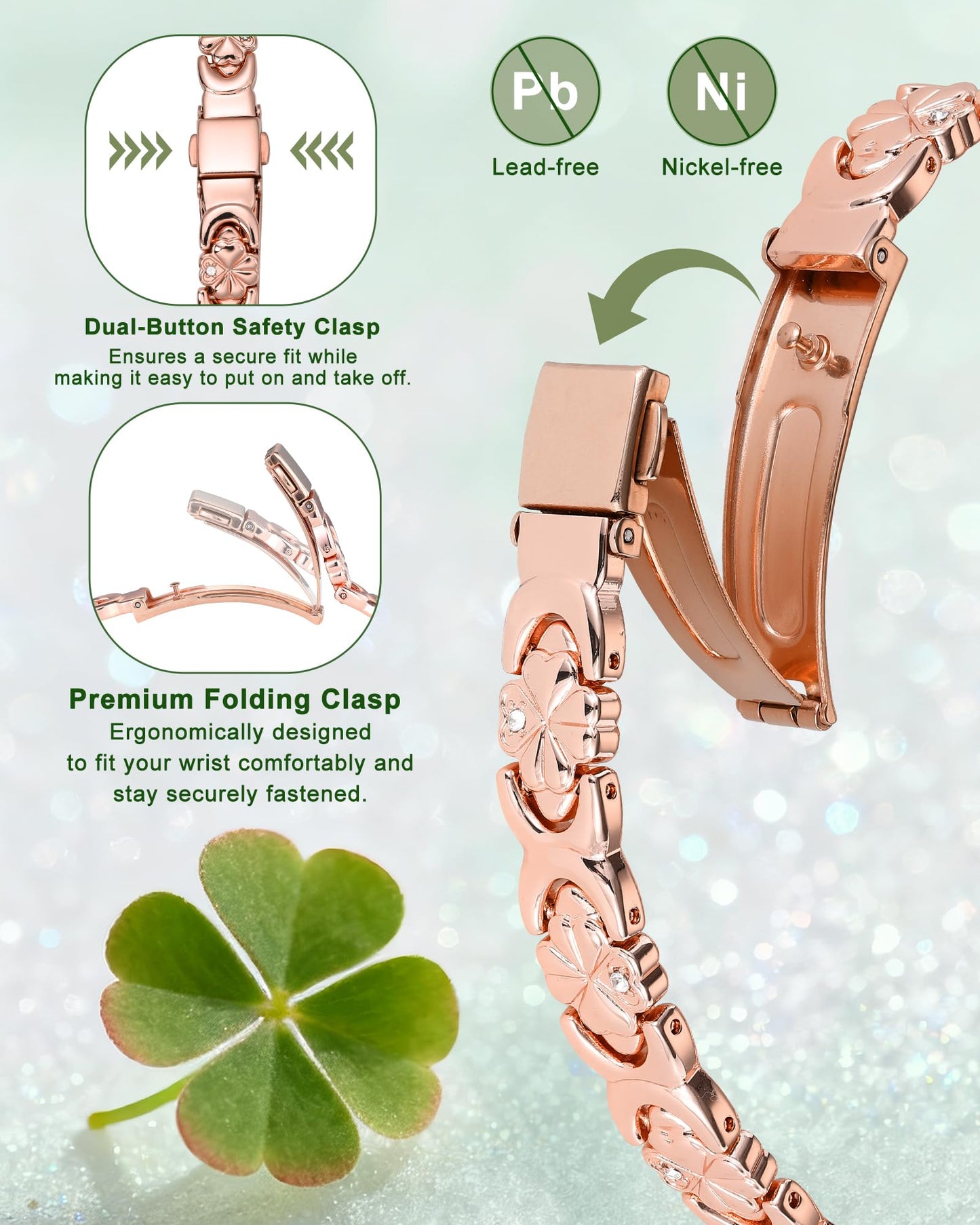 vapeples Copper Bracelets for Women, 3800 Gauss, 99% Pure Copper Magnetic Bracelet, Adjustable Sizing, Women's Bracelets with 3D Design, Gift Box Packaging
