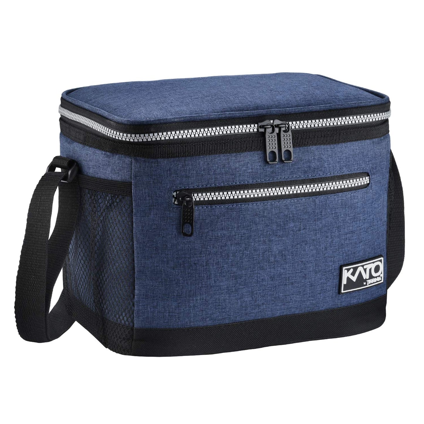 Tirrinia Insulated Lunch Box for Adults Men Women - Leakproof Lunch Bag, Soft Cooler for Work, Beach, Travel & Picnic, Blue
