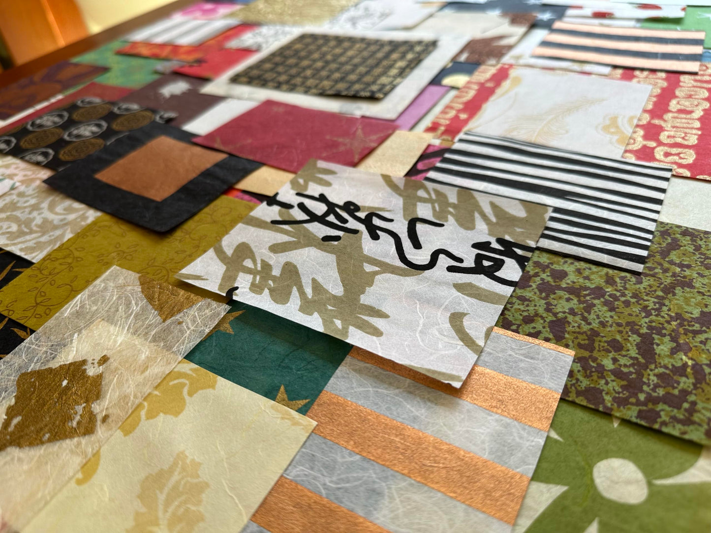 Print Carnival Scrap Pack (100 Pieces) - Mulberry Paper