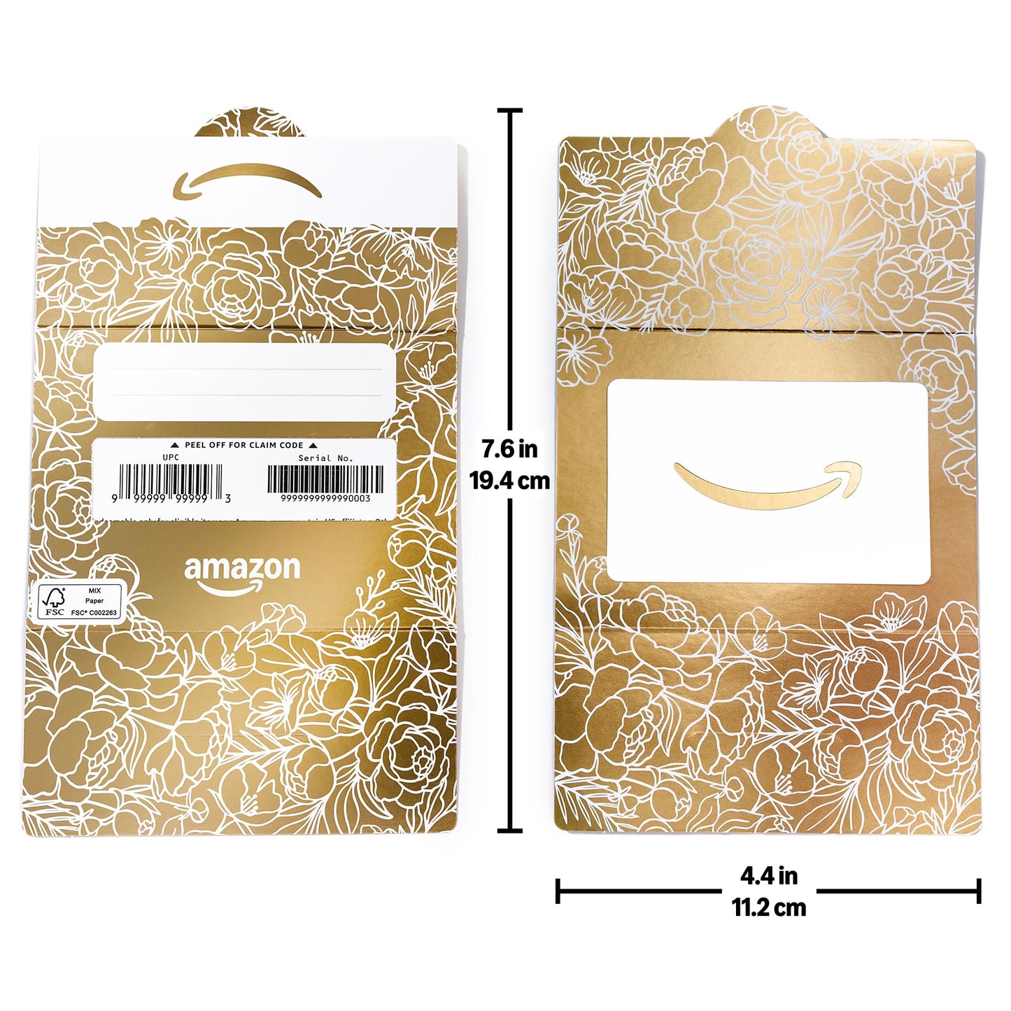 Amazon Physical Gift Card in Mini Envelope - Lovely Lace