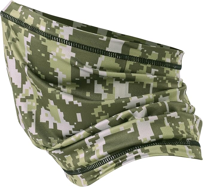 UV Protection Cooling Neck Gaiter Face Mask Scarf for Men - Windproof Neck Cover Bandana Neck Warmer Mask