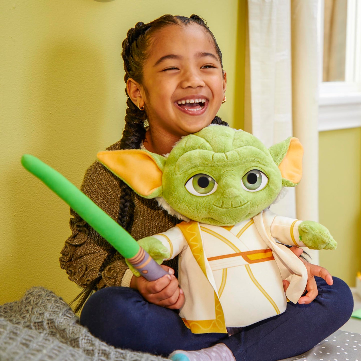 Star War Master Yoda Plush, Plush, Toys, Preschool Toys for 3 Year Old Boys & Girls
