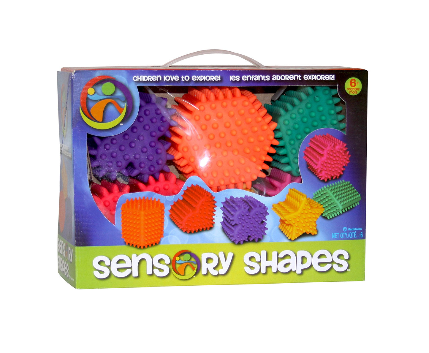Hedstrom Sensory Shapes, 6-Piece