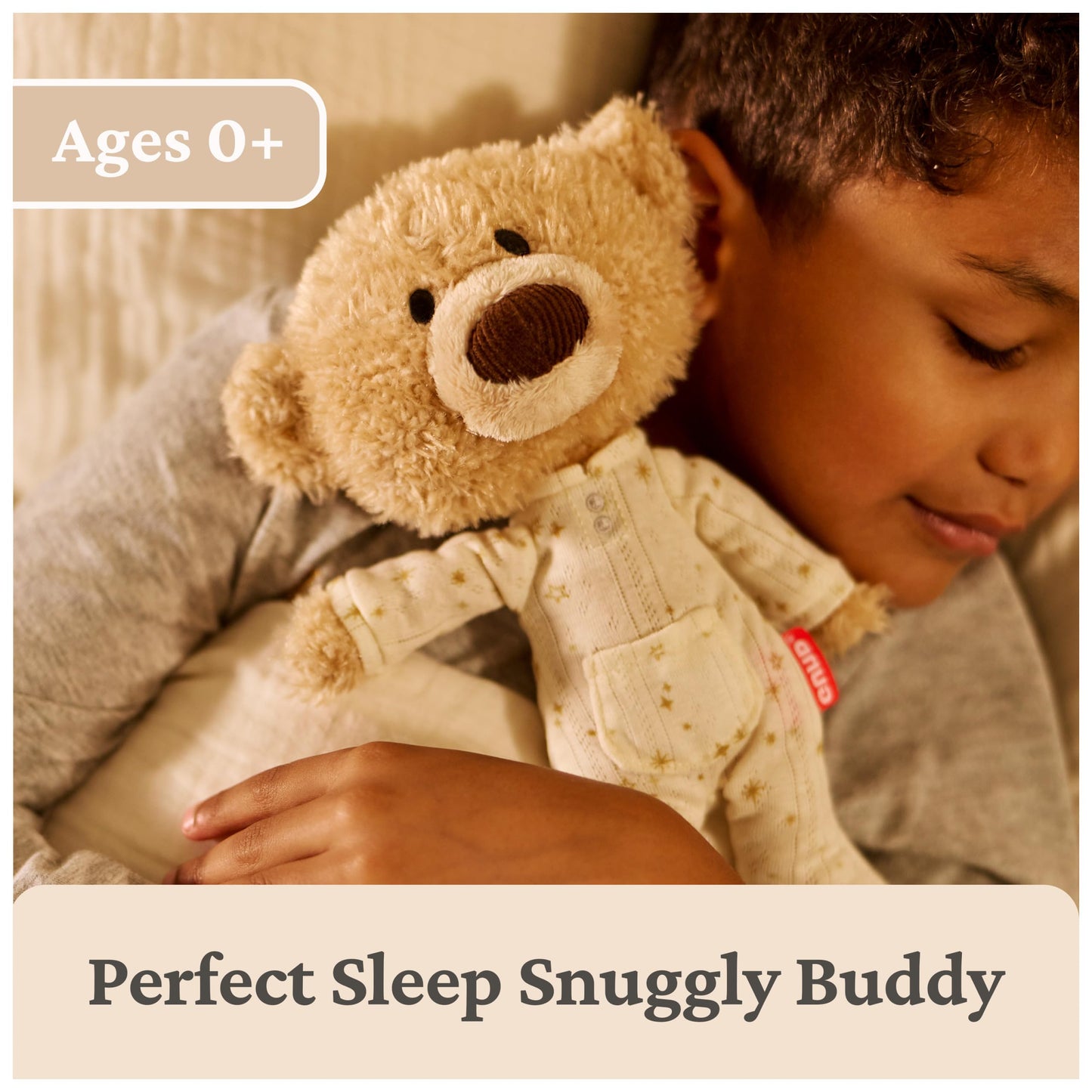 GUND Lost Tooth Toothpick Bear, Premium Teddy Bear with Pajamas and Pocket for Notes or Baby Tooth, Stuffed Animals for Ages 0 and Up, Brown, 10”